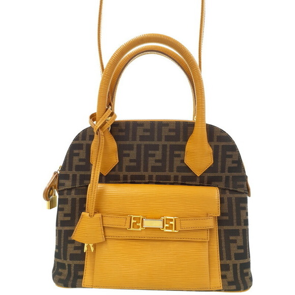 Fendi Bag Handbag Zucca - Picture 1 of 8